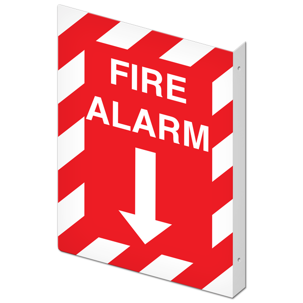 FIRE ALARM PrimeGuard® Fire Safety Equipment Projected Safety Sign