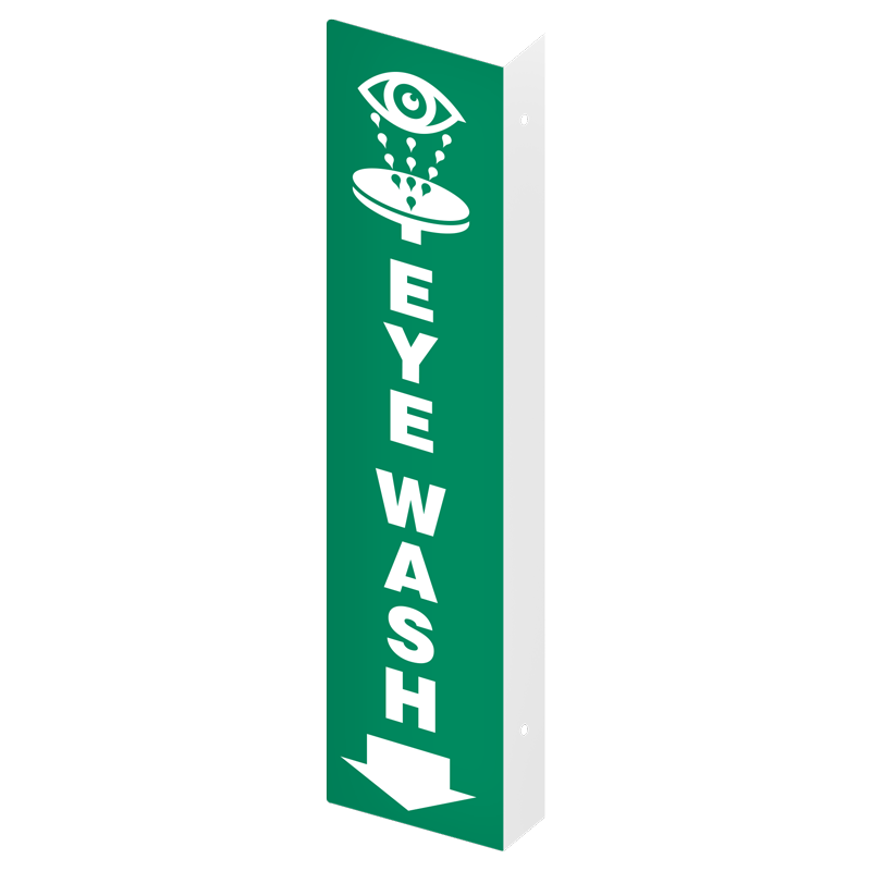 EYE WASH PrimeGuard® First Aid Equipmen Projected Safety Sign