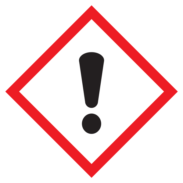 Small HAZMAT WHMIS GHS Hazard Class Pictogram symbol Adhesive Labels on a Pad