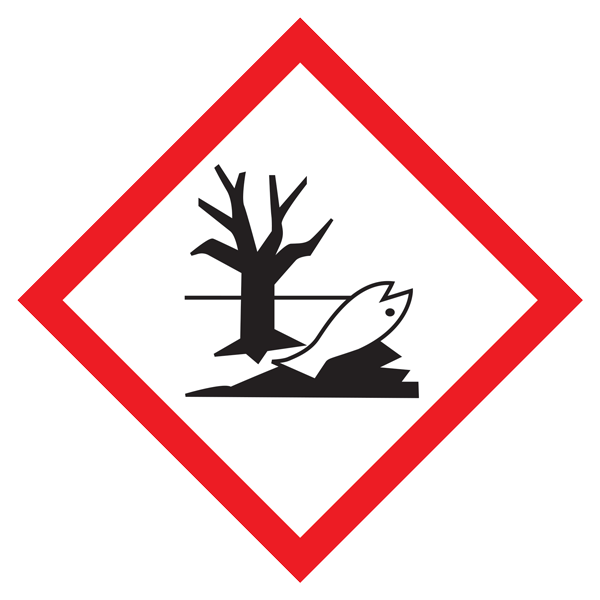 Small HAZMAT WHMIS GHS Hazard Class Pictogram symbol Adhesive Labels on a Pad