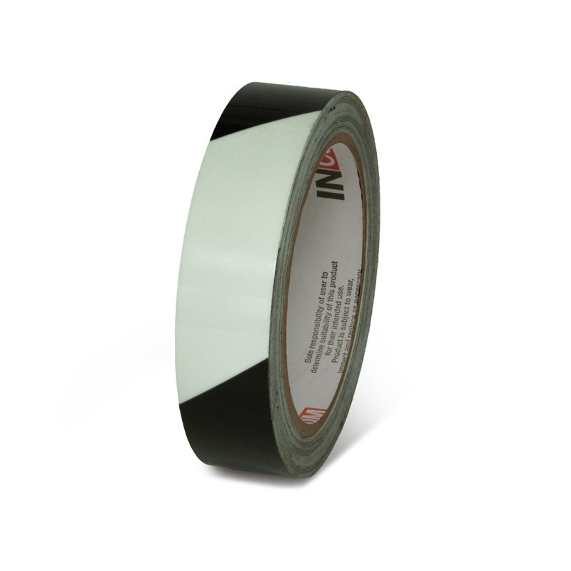 Glow-in-the-Dark Phololuminescent Adhesive Safety Tape (30 ft)