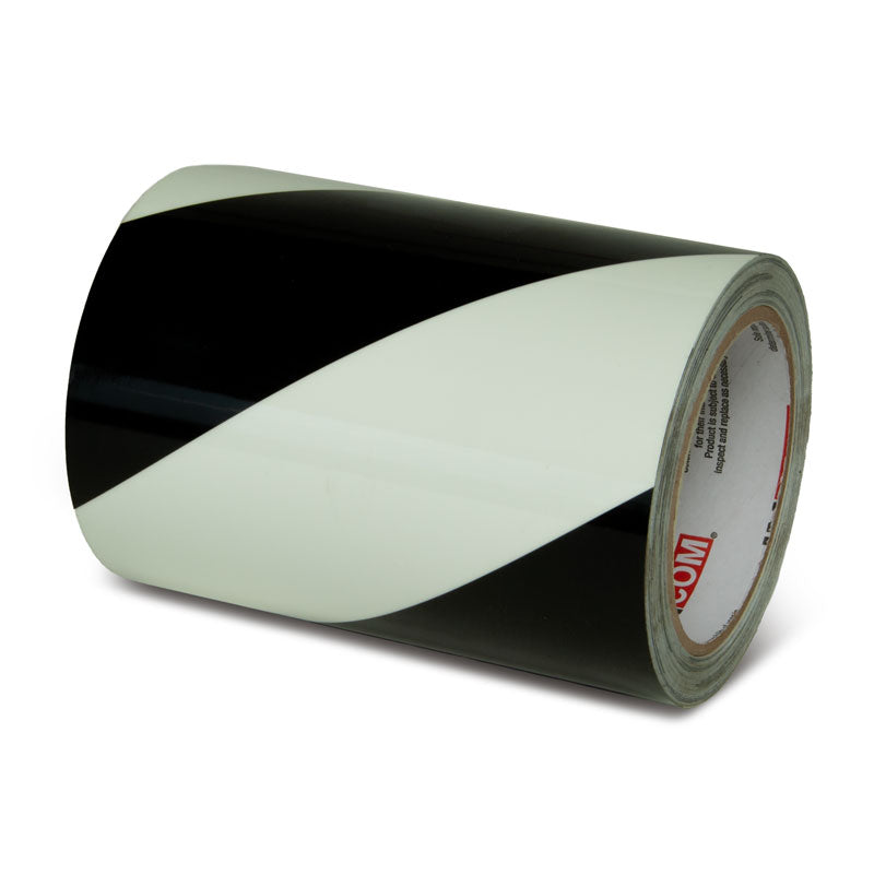 Glow-in-the-Dark Phololuminescent Adhesive Safety Tape (30 ft)