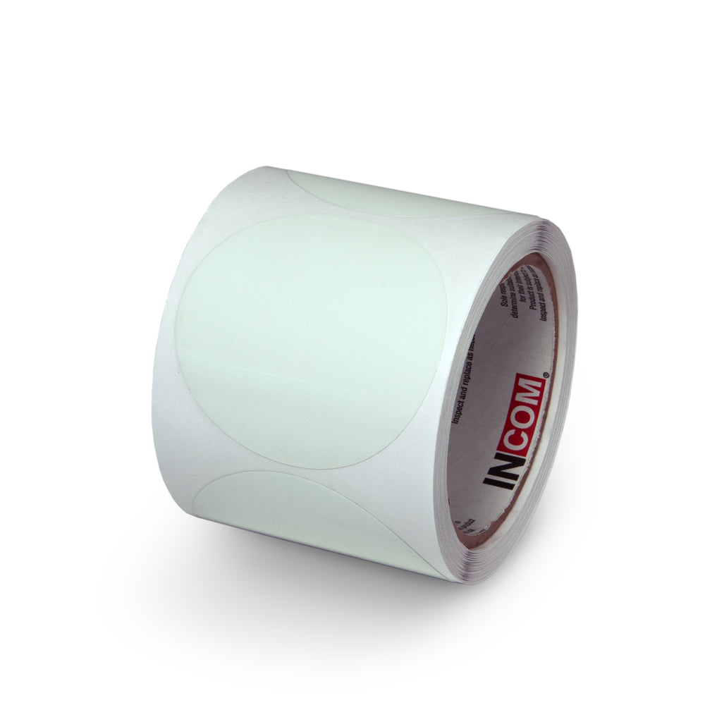Glow-in-the-Dark Phololuminescent Adhesive Safety Tape Die Cut Shapes (100 /roll)
