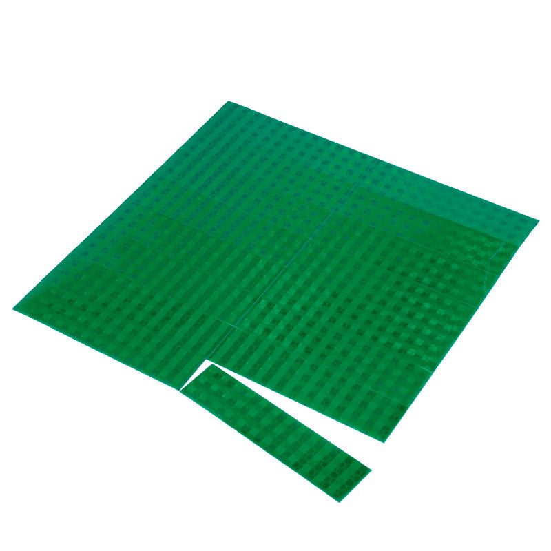 Prismatic Engineer Grade Hard Hat Adhesive Reflector Decals (16 /pkg) 1 in x 4 in