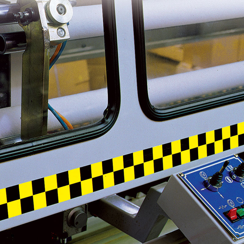 Laminated Adhesive Checkerboard Pattern Marking Tape (54 ft)