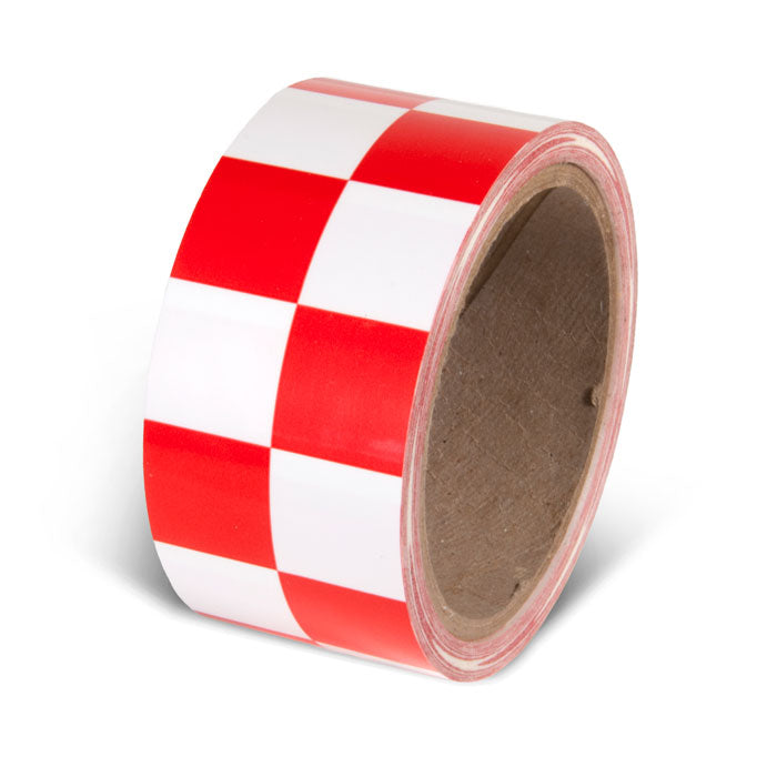 Laminated Adhesive Checkerboard Pattern Marking Tape (54 ft)
