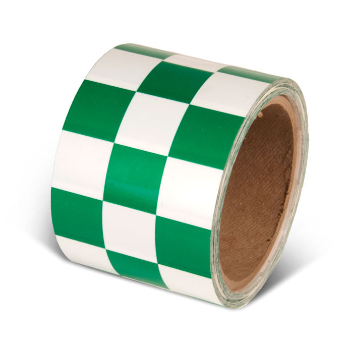 Laminated Adhesive Checkerboard Pattern Marking Tape (54 ft)