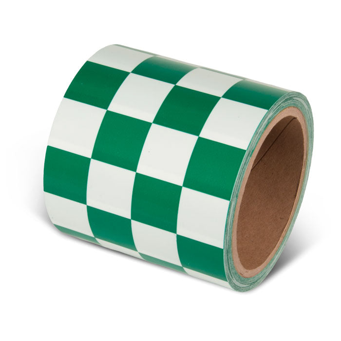 Laminated Adhesive Checkerboard Pattern Marking Tape (54 ft)