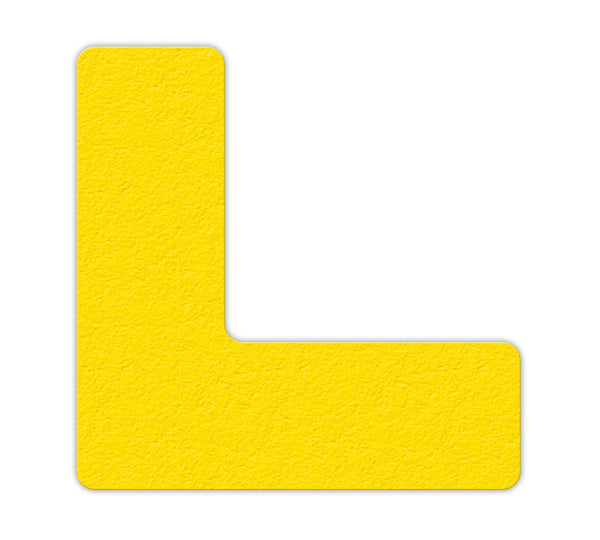 5S/Lean Textured Anti-Slip Grip Adhesive Warehouse Floor and Position Markers (25 /pkg)