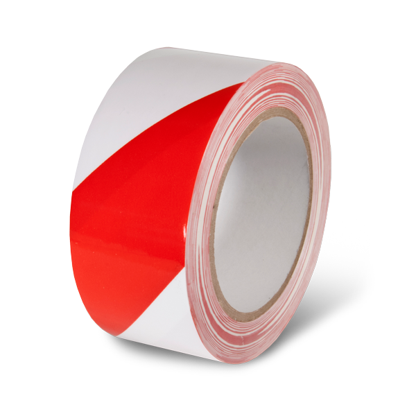 Laminated Adhesive Hazard Stripe Marking Tape (54 ft)