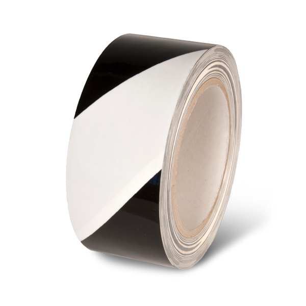 Laminated Adhesive Hazard Stripe Marking Tape (108 ft)