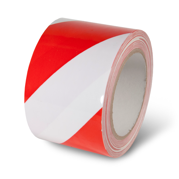 Laminated Adhesive Hazard Stripe Marking Tape (108 ft)