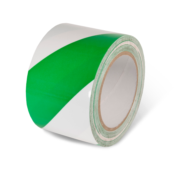 Laminated Adhesive Hazard Stripe Marking Tape (54 ft)