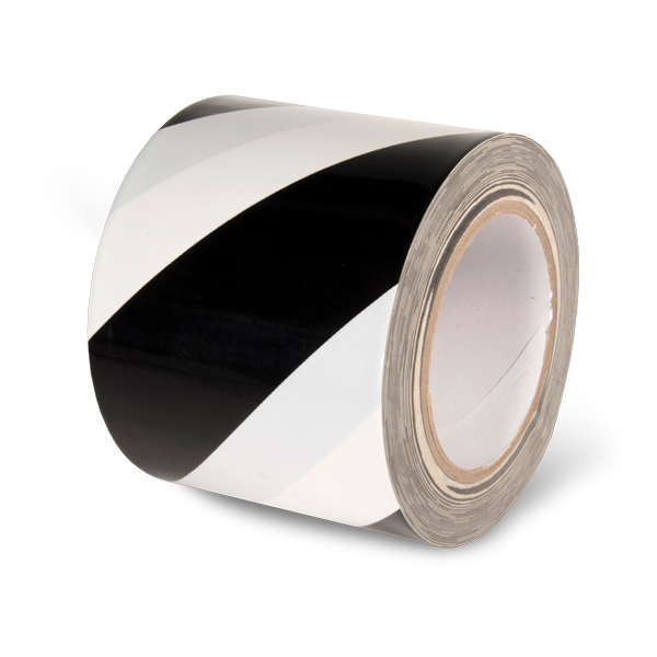 Laminated Adhesive Hazard Stripe Marking Tape (108 ft)