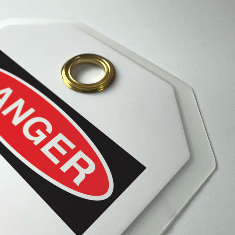 LT100TG DANGER DO NOT OPERATE Lockout/Tagout Heavy Duty Laminated DuraPly™ Safety Tag (3.375 in x 5.875 in) 12 /pkg