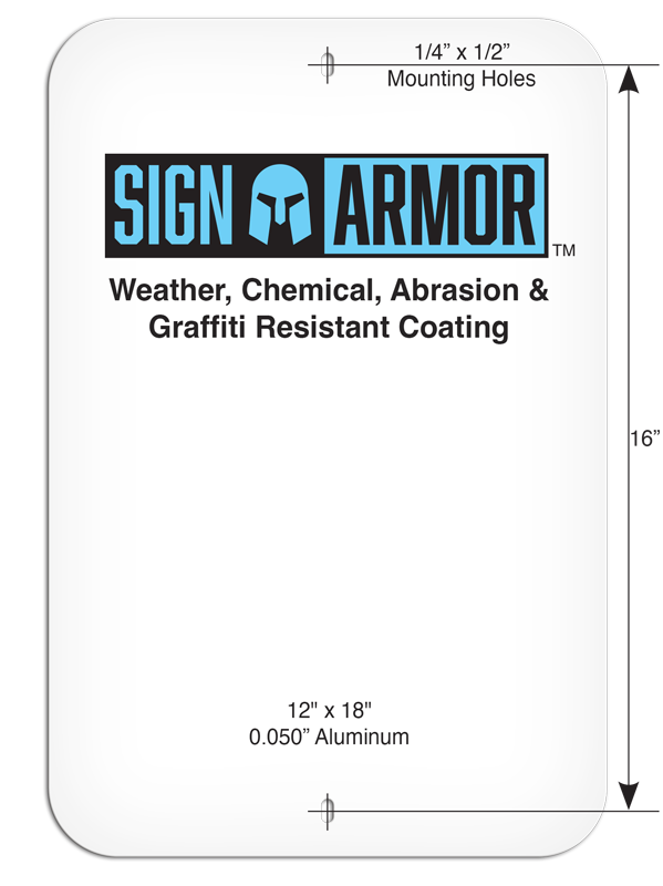 PSS1002R LOADING ZONE with No Parking Symbol PrimeGuard® Aluminum Reflective Parking Sign (12 in x 18 in)