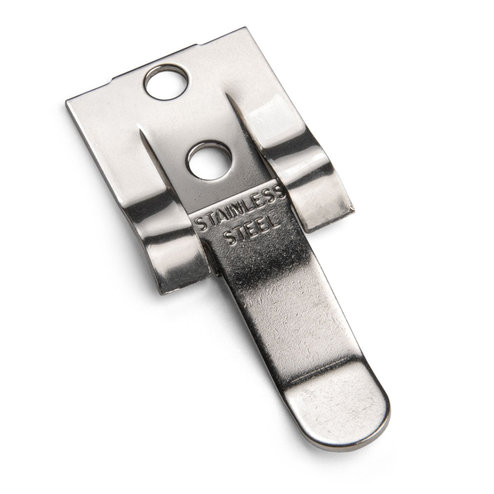 PHCLIP Stainless Steel Low Profile Replacement spring clips for Flip Placards (100 /package)