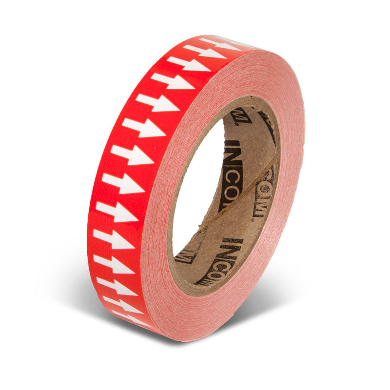 Pipe Marker Adhesive Directional Flow Arrows on a roll (108 ft)
