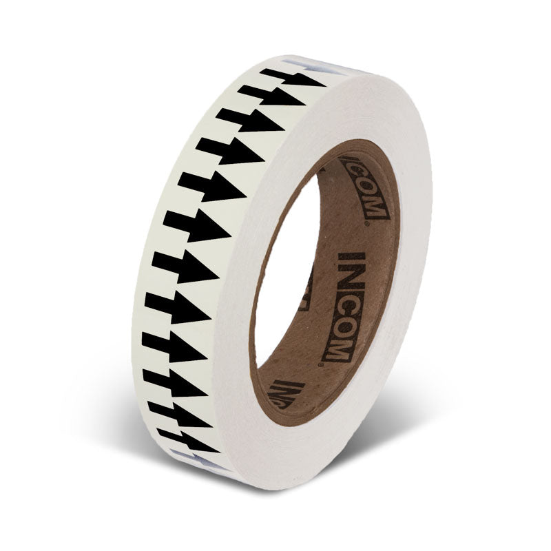 Pipe Marker Adhesive Directional Flow Arrows on a roll (108 ft)