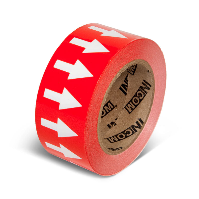 Pipe Marker Adhesive Directional Flow Arrows on a roll (108 ft)