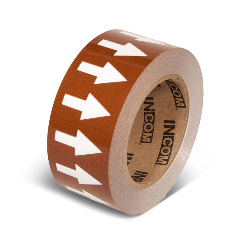 Pipe Marker Adhesive Directional Flow Arrows on a roll (108 ft)