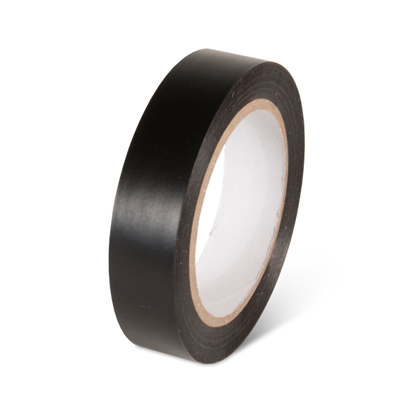 PST115XL Black Extra Long Warehouse Conformable Adhesive Floor Marking Tape (1 in x 180 ft)