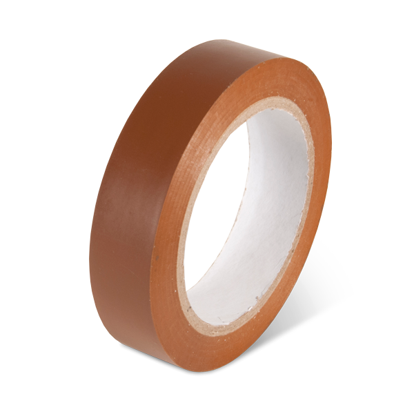 PST117XL Brown Extra Long Warehouse Conformable Adhesive Floor Marking Tape (1 in x 180 ft)