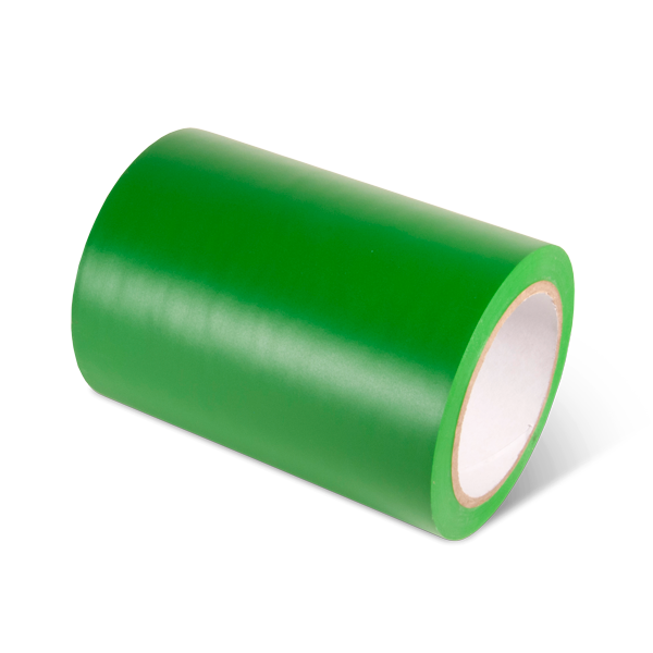 PST611XL Green Extra Long Warehouse Conformable Adhesive Floor Marking Tape (6 in x 180 ft)