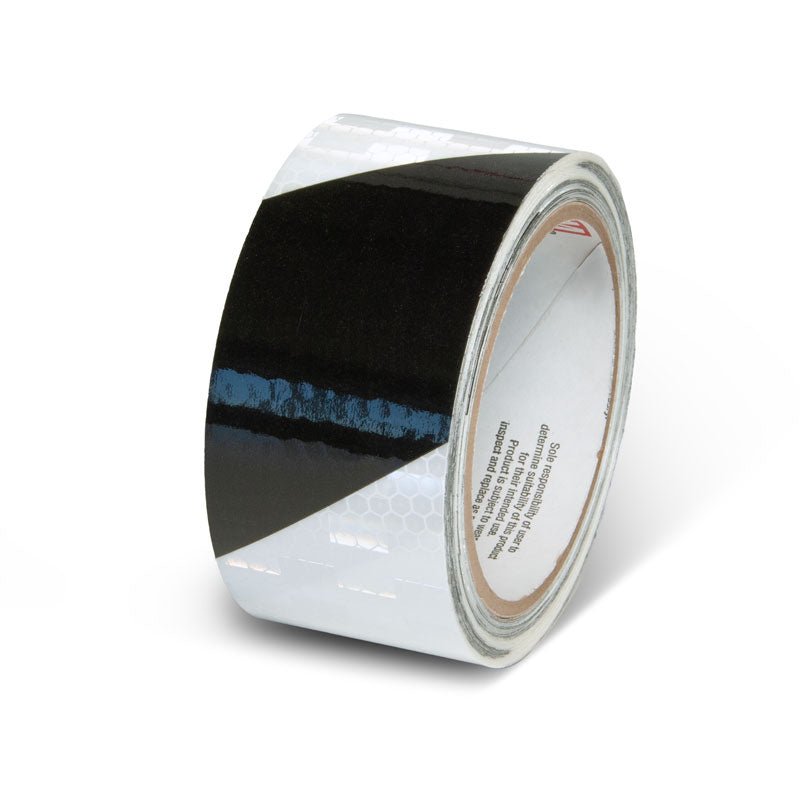 Prismatic Hazard Stripe Engineer Grade Reflective Adhesive Tape (30 ft)