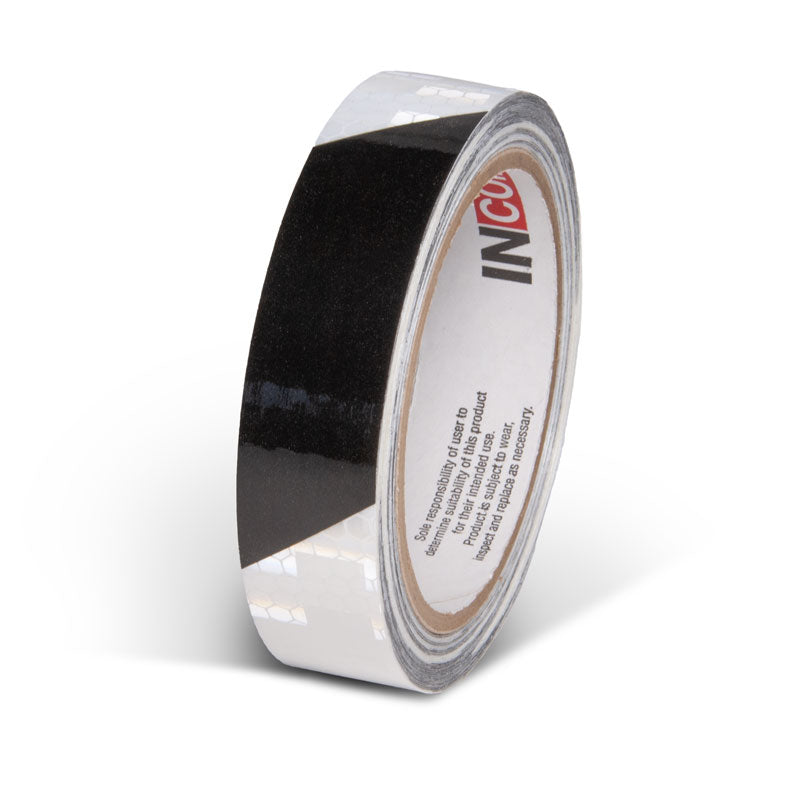 Prismatic Hazard Stripe Engineer Grade Reflective Adhesive Tape (30 ft)