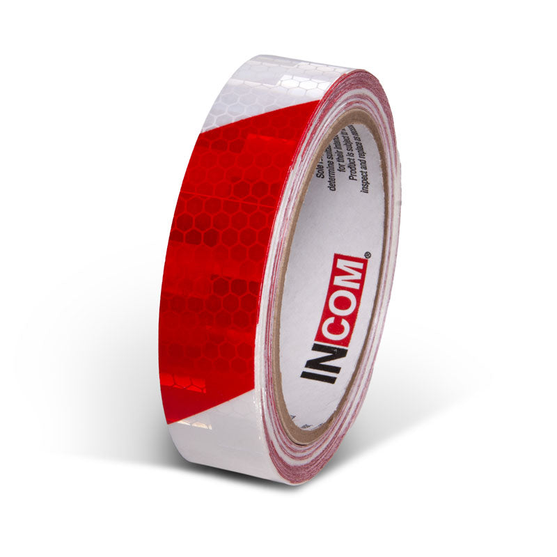 Prismatic Hazard Stripe Engineer Grade Reflective Adhesive Tape (30 ft)