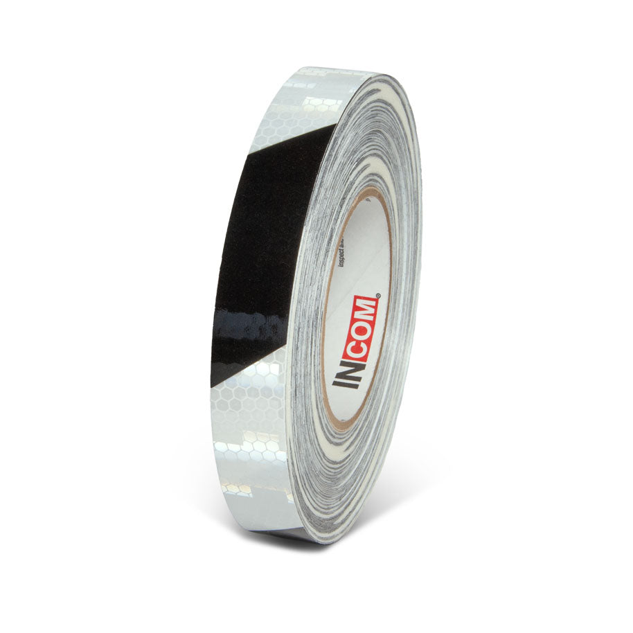 Prismatic Hazard Stripe Engineer Grade Reflective Adhesive Tape (150 ft)