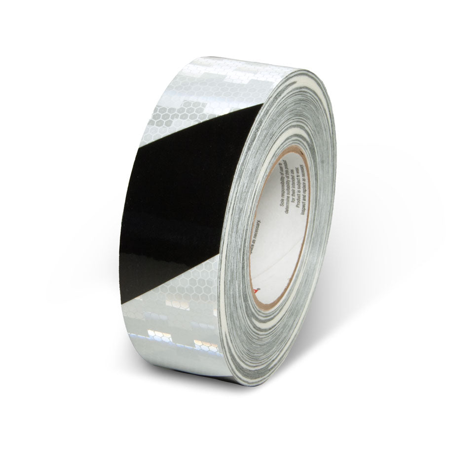Prismatic Hazard Stripe Engineer Grade Reflective Adhesive Tape (150 ft)