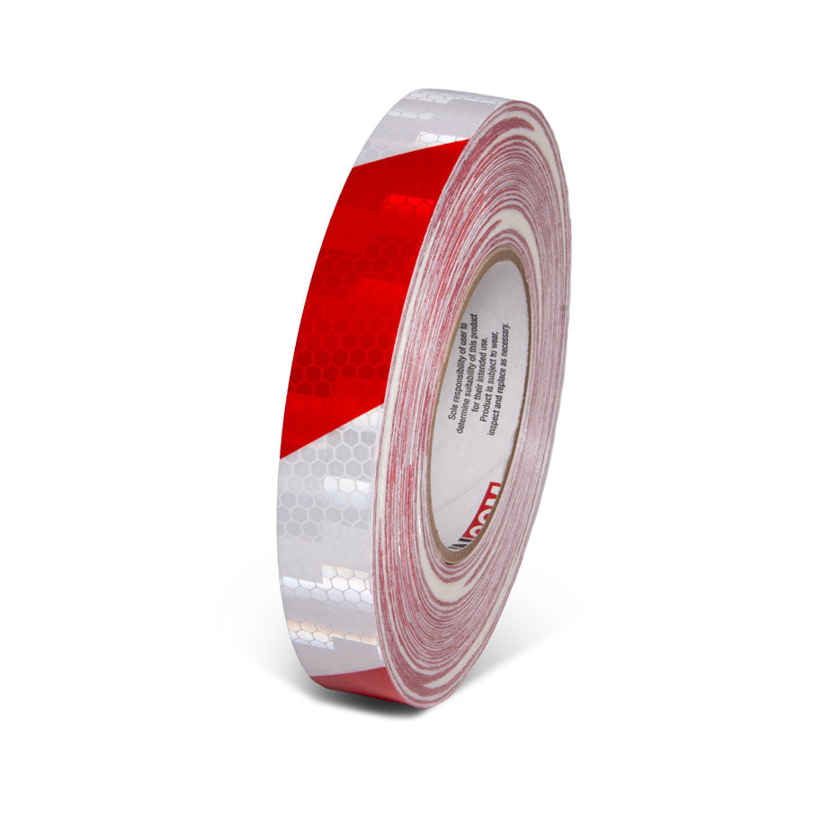 Prismatic Hazard Stripe Engineer Grade Reflective Adhesive Tape (150 ft)
