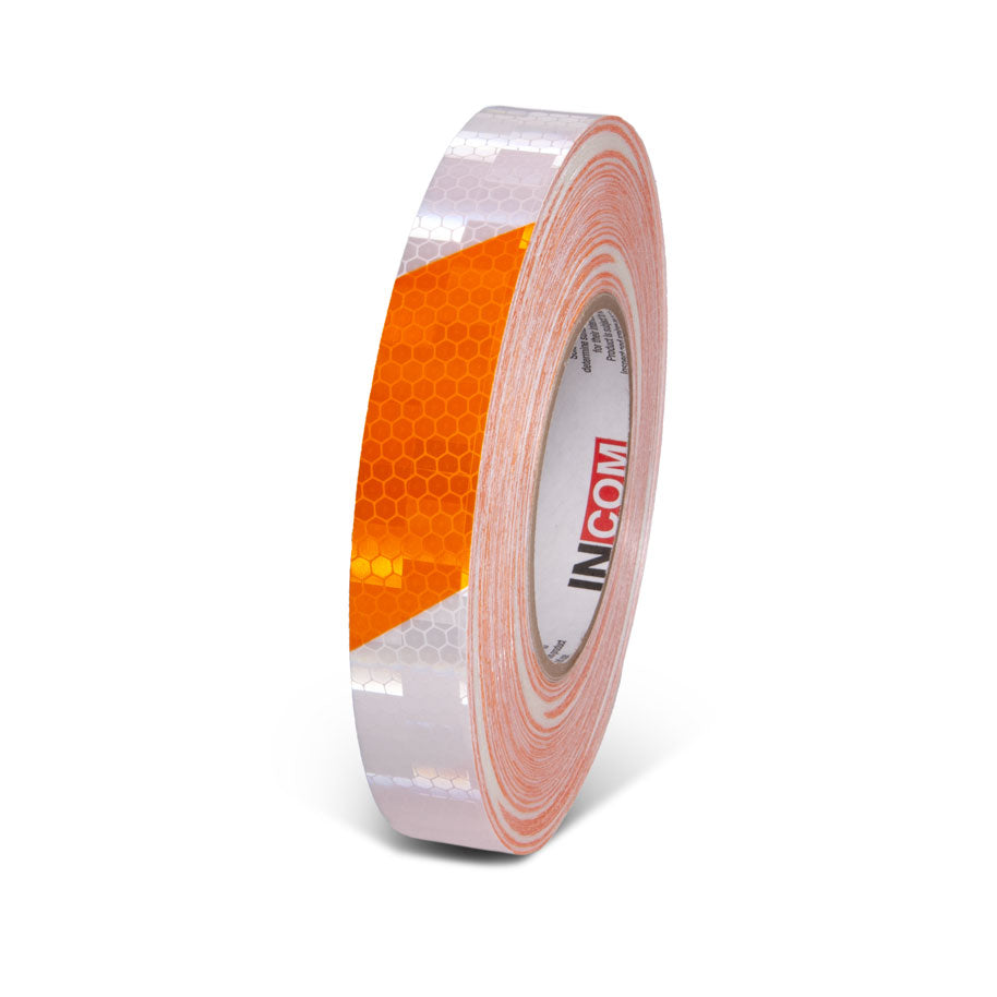 Prismatic Hazard Stripe Engineer Grade Reflective Adhesive Tape (150 ft)