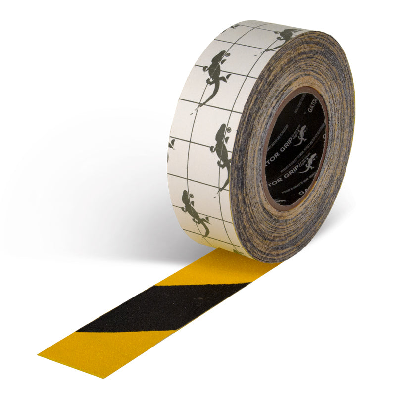 Gator Grip® Hazard Stripe Anti-Slip Grip Roll 60-grit Traction Tape