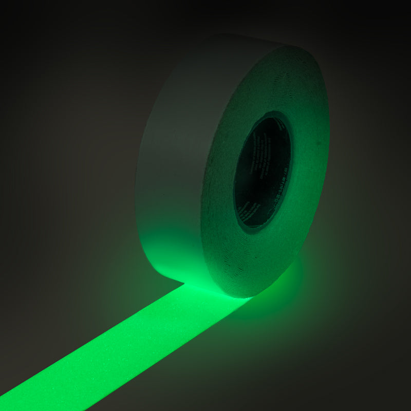 Gator Grip® Premium Photoluminescent Glow-in-the-Dark Anti-Slip Grip Roll 60-grit Traction Tape