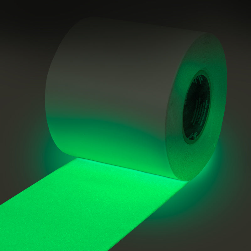 Gator Grip® Premium Photoluminescent Glow-in-the-Dark Anti-Slip Grip Roll 60-grit Traction Tape