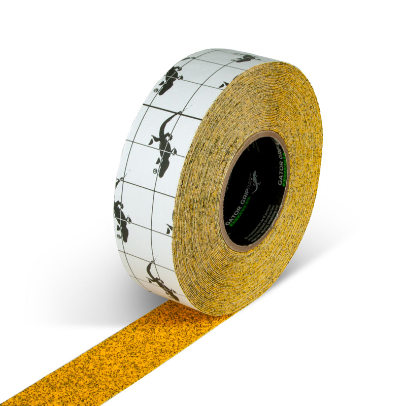 Gator Grip® Yellow Stadium Track Anti-Slip Grip Roll 46-grit Traction Tape