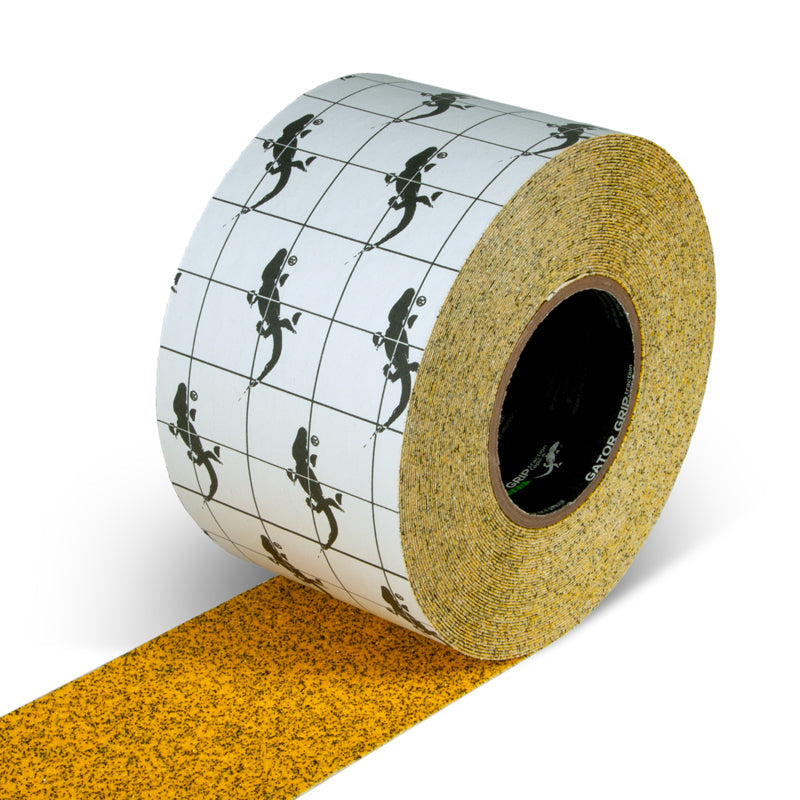 Gator Grip® Yellow Stadium Track Anti-Slip Grip Roll 46-grit Traction Tape