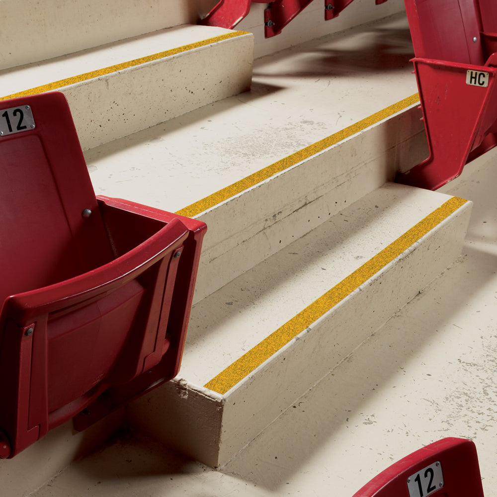 Gator Grip® Yellow Stadium Track Anti-Slip Grip Roll 46-grit Traction Tape