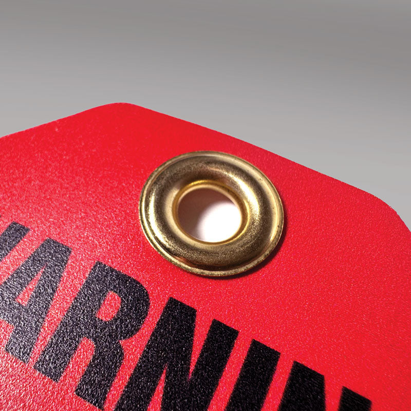 Heavy Duty SCAFFOLD ATTENTION SAFE TO USE DuraPly™ HD Safety Tag (3.375 in x 5.75 in)