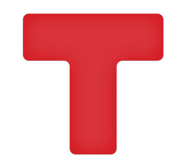 5S/Lean Tuff Mark™ High Traffic Durable Warehouse Adhesive Warehouse Floor and Position Markers (20 /pkg)