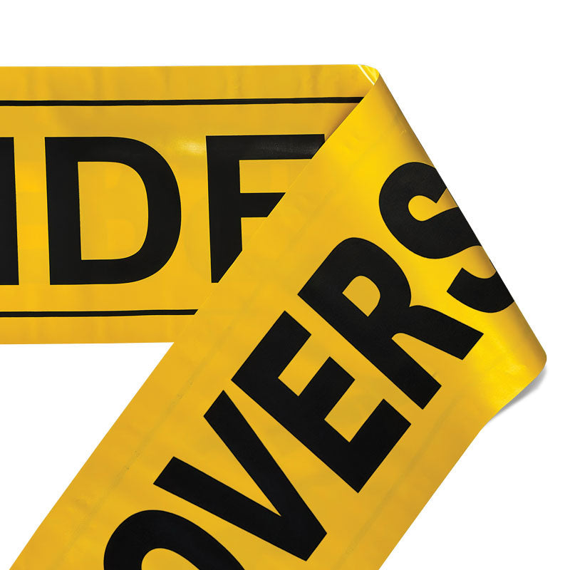 Yellow WIDE LOAD / OVERSIZE LOAD Double Sided Over-Dimensional Load Sign Banner