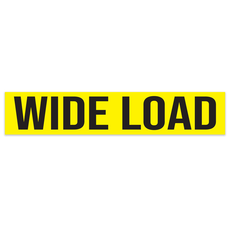 Illuminated Light-Up Pilot Car Over-Dimensional Load Sign Insert (71.5 in x 13.5 in)