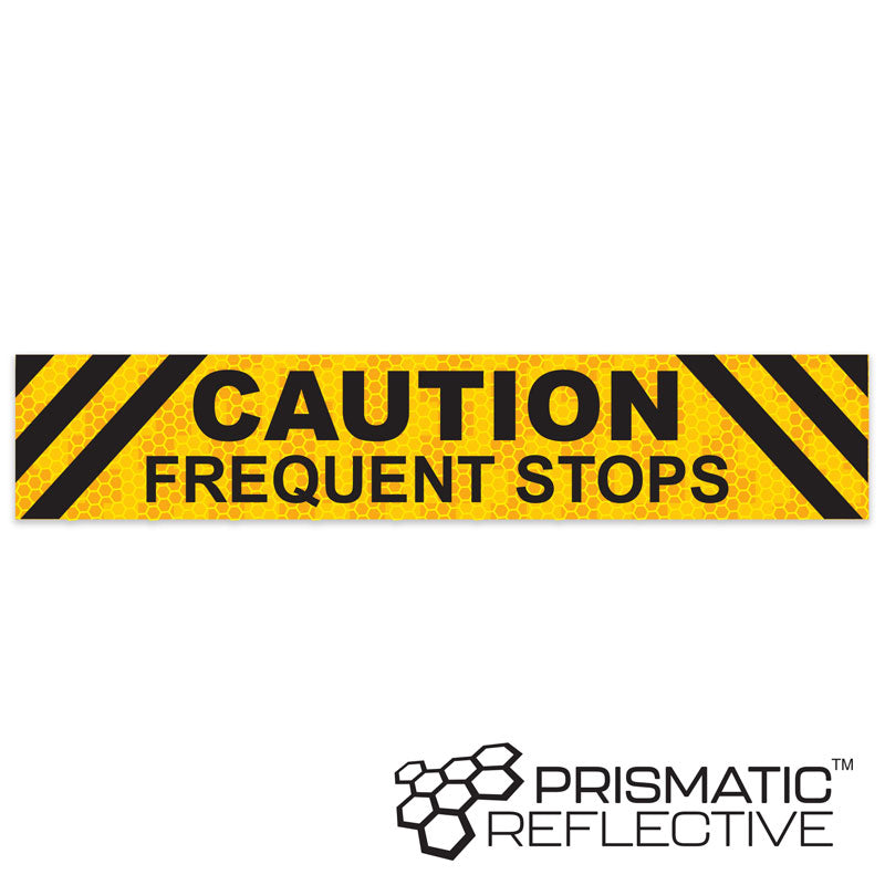 Illuminated Light-Up Pilot Car Reflective Safety and Informational Sign Insert (71.5 in x 13.5 in)