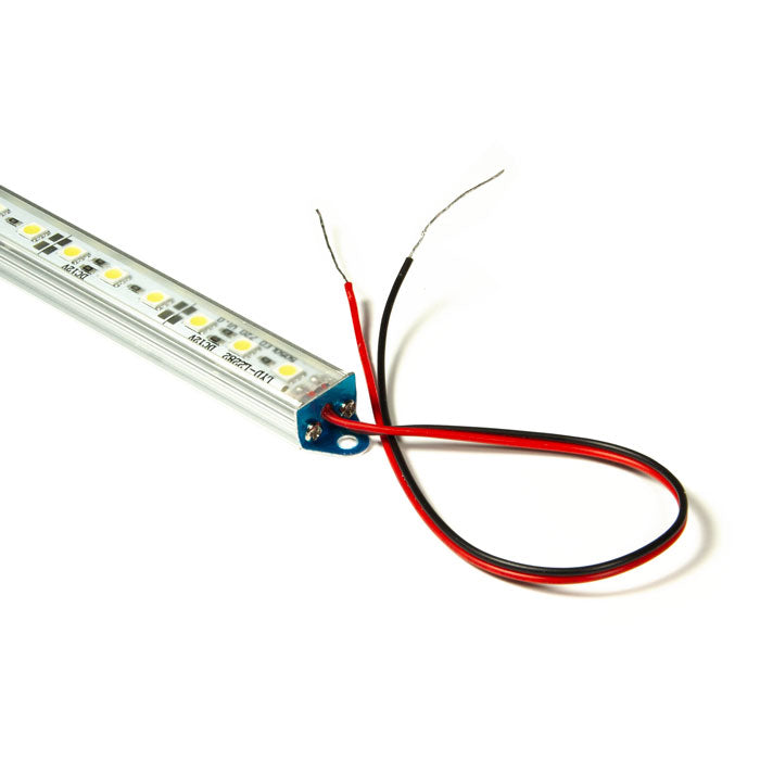 TS8200 Vehicle Mountable Illuminated Light-Up Pilot Car Sign Replacement LED Light Bars Close up of wiring