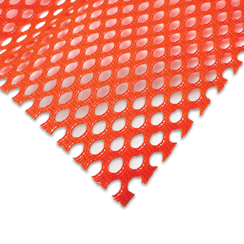 Heavy Haul Polyester Jersey Transport Flags Mounted on Wooden Dowel (18 in x 18 in)