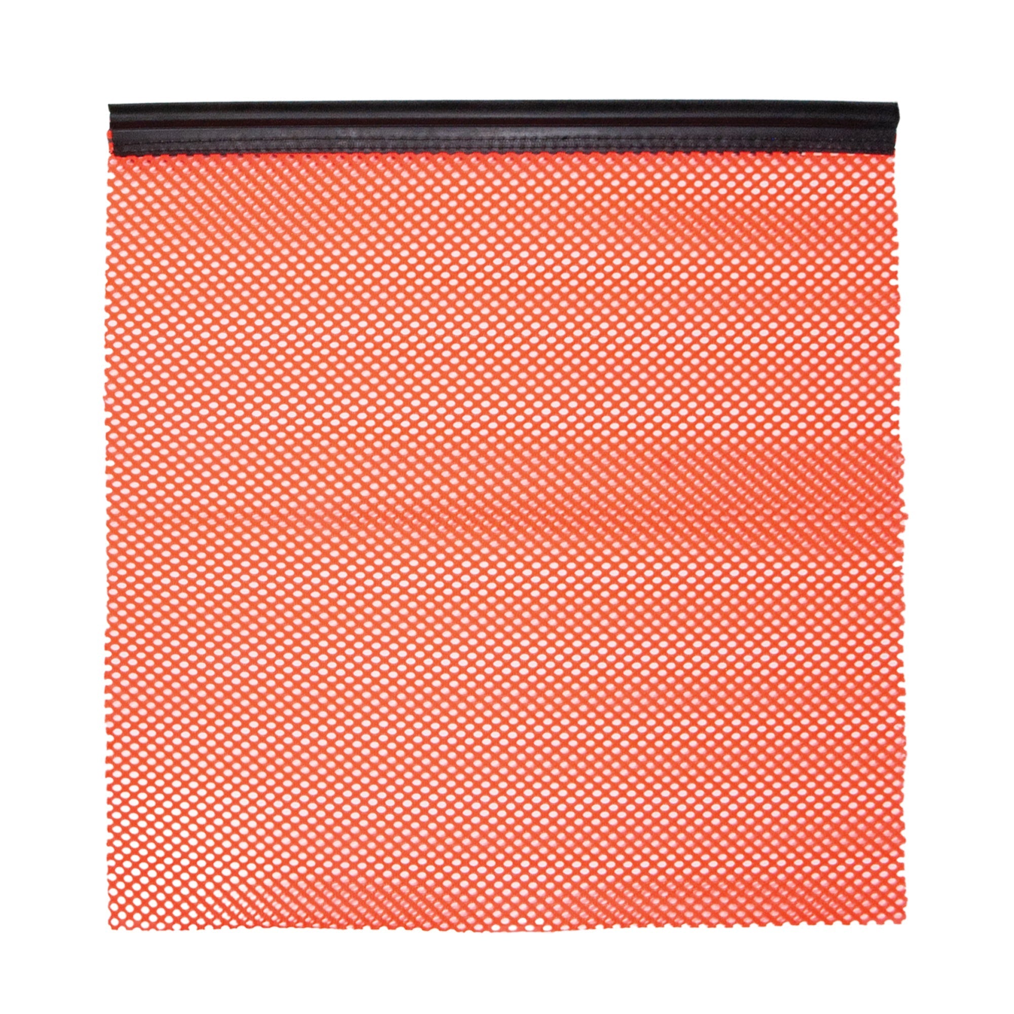 Stainless Steel Rod and Mounting Bracket for Orange Polyester Jersey Safety Flag (18 in x 18 in) Flag Included