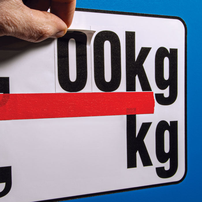 GVW (Gross Vehicle Weight) Truck Numbering Kit